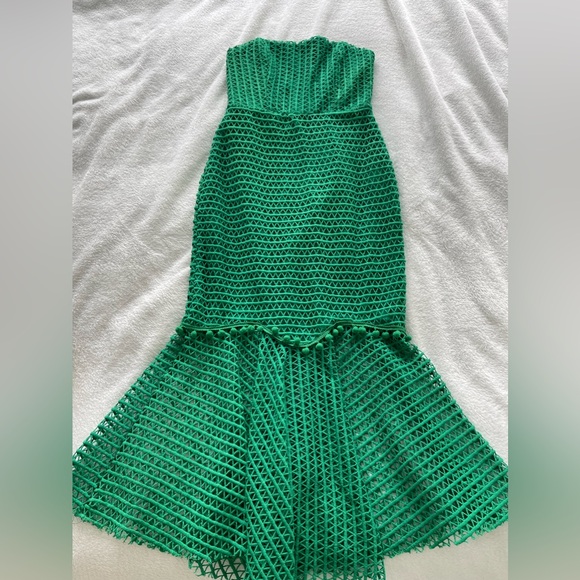 Hello Molly Event Season Green Midi Dress / size S / Never Worn - Picture 5 of 8